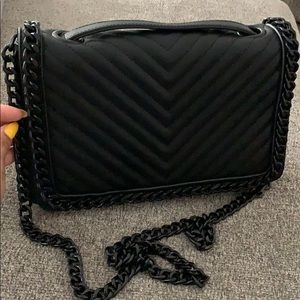 Black shoulder/crossbody bag by Aldo